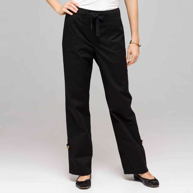 Roll Up Cargo Pant, Black, large image number 0